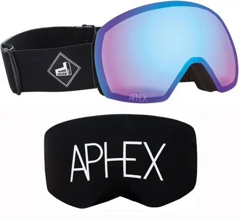 Aphex STYX THE ONE EDITION Magnet Schneebrille black strap/photochromatic revo blue Warehouse One Jetzt Kaufen