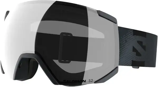Sonderangebot Salomon RADIUM Schneebrille ebony/super white Warehouse One