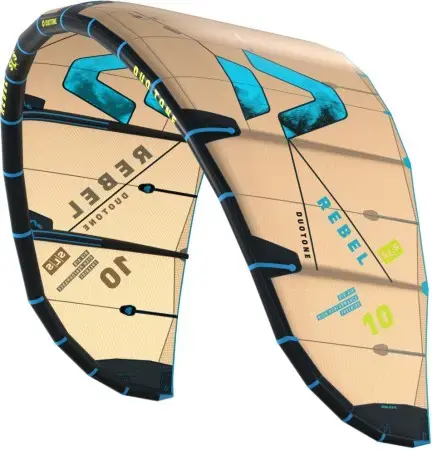Duotone REBEL SLS TEST Kite sand/turquoise Warehouse One Markenprodukt