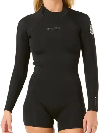 Rip curl WOMENS DAWN PATROL 2/2 LS Shorty black Warehouse One Kracherpreis