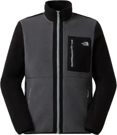 Abverkauf The north face YUMIORI Zip Fleece anthracite grey/tnf black/monument grey Warehouse One