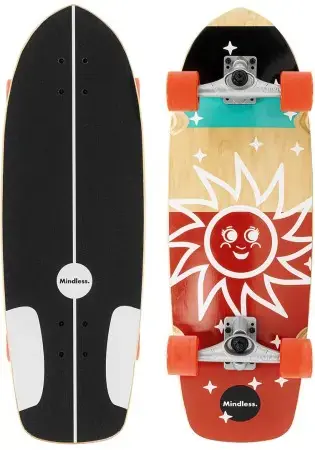 Mindless SOUL SURF Skateboard red Warehouse One Preisknaller