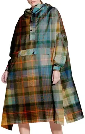 Rainkiss TARTAN Regenponcho Warehouse One Preiswert