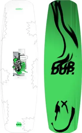 Dup WHITE XX PRO Wakeboard Warehouse One Neu