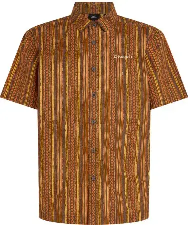 Sichere Zahlung Oneill PRINT Hemd orange pressed lines Warehouse One