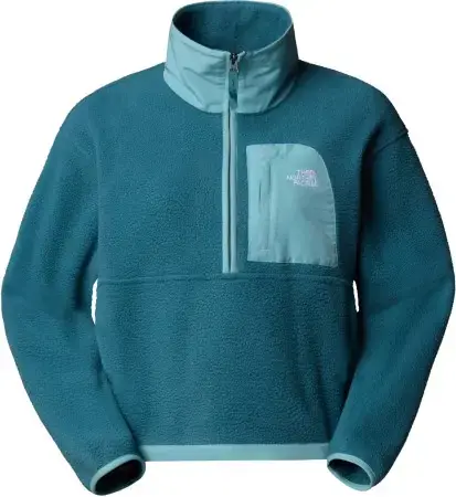 Neuheit The north face WOMEN YUMIORI OFF PEAK 1/2 Zip Fleece space/blue eclipse Warehouse One