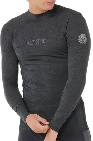 Rip curl DAWN PATROL PERFORMANCE LS Lycra black marle Warehouse One Preis Gesenkt