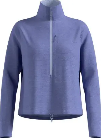 Billig Odlo GRID WOMEN Zip Fleece blue heron melange Warehouse One