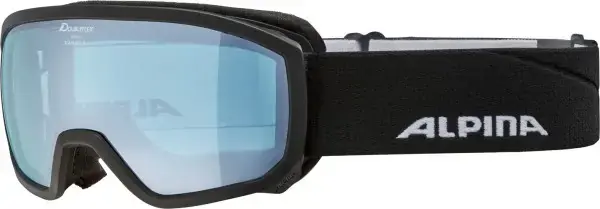 Direkt Vom Hersteller Alpina SCARABEO JR Q-LITE Schneebrille black/blue matt/blue mirror Warehouse One