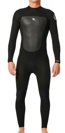 Rip curl OMEGA 5/3 BACK ZIP Full Suit black Warehouse One Kracherpreis