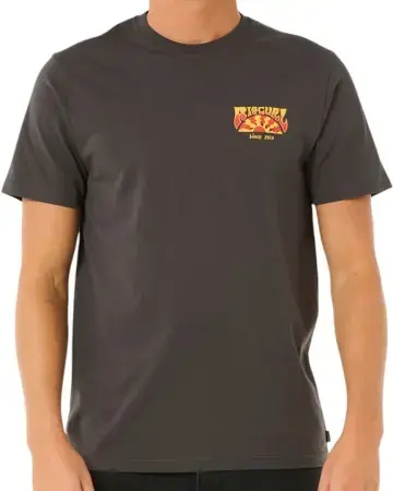 Neuheit Rip curl KEEP ON TRUCKING T-Shirt washed black Warehouse One