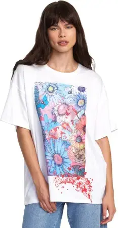 Rvca SAGE SS T-Shirt white Warehouse One Top-Seller