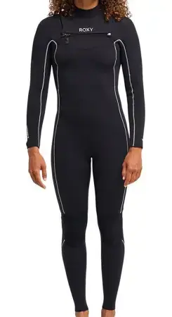 Schneller Versand Roxy 4/3 ELITE XTRA STRETCH CHEST ZIP Full Suit black Warehouse One