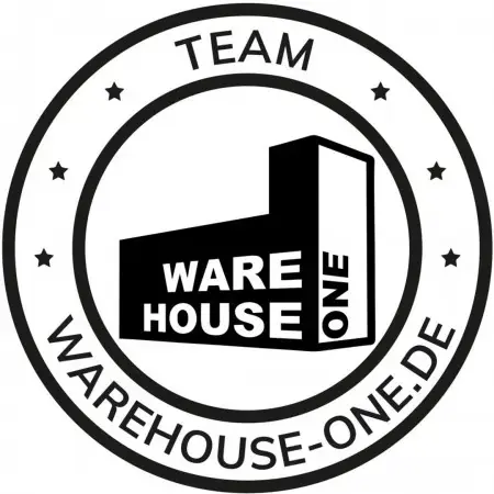 Schnäppchen Wh1 TEAM Die Cut Aufkleber matte black Warehouse One