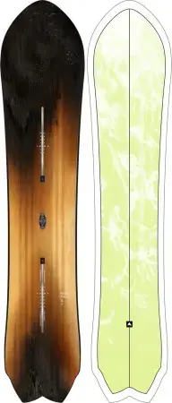 Top-Preis Burton FISH 3D Snowboard Warehouse One