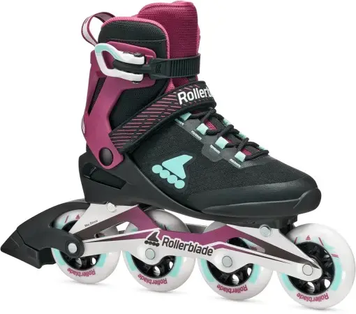 Must-Have Rollerblade MACROBLADE 84 W Inline Skate black/burgundy/ocean green Warehouse One