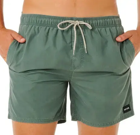 Solange Der Vorrat Reicht Rip curl OFFSET WASHED VOLLEY 16 Boardshort moss Warehouse One