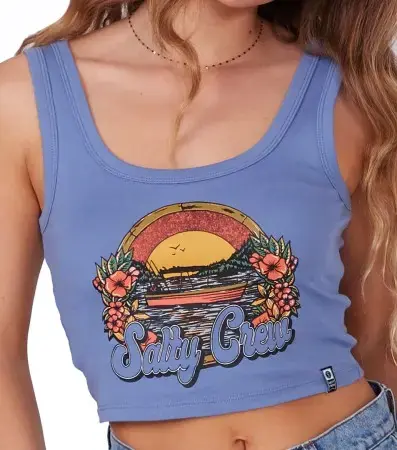 Top-Preis Salty crew ON VACATION Tanktop blue dusk Warehouse One