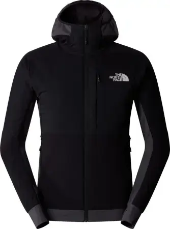The north face BINNTAL HYBRID VENTRIX HOODIE Jacke tnf black/tnf black/anthracite grey Warehouse One Aktuell