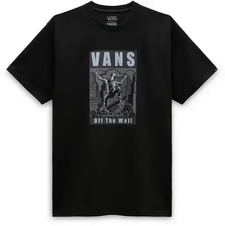 Neuheit Vans OLL TOWN T-Shirt black Warehouse One