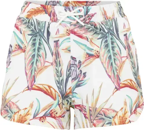 Oneill ANGLET Boardshort white tropical flower Warehouse One Echt