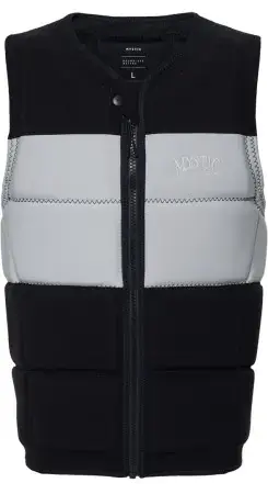 Mystic PEACOCK Weste black/white Warehouse One Highlight
