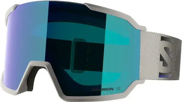 Top-Seller Salomon S/VIEW 3 ML Schneebrille rainy day/mid blue Warehouse One
