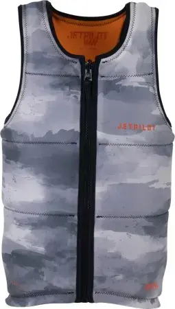 Jet pilot RIVAL REVERSIBLE Weste black/orange Warehouse One Geprüft