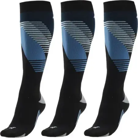 Nordica UNLIMITED R+L 3er Pack Socken black/avio Warehouse One Top-Seller