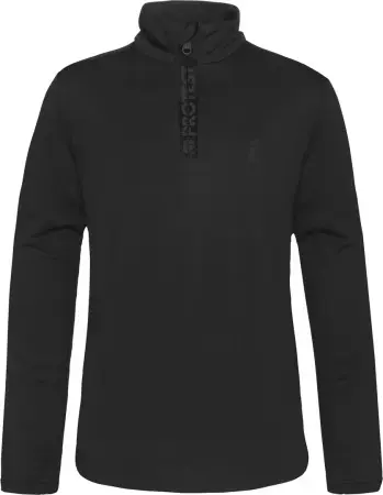 Protest REWILLOWY JR 1/4 ZIP Fleece true black Warehouse One Top-Seller