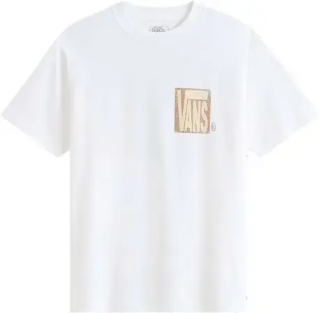 Direkt Vom Hersteller Vans STRETCH STAK CRACKLE T-Shirt white Warehouse One