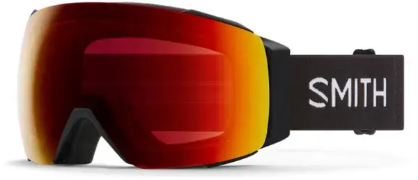 Markenprodukt Smith I/O MAG Schneebrille black/chromapop sun red mirror Warehouse One