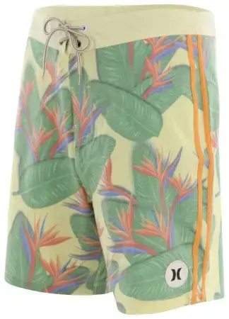 Expressversand Hurley PHANTOM NATURALS TAILGATE 18 Boardshort heavenly yellow Warehouse One