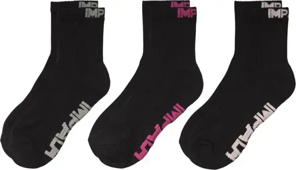 Begrenztes Angebot Impala EVERYDAY Socken 3er Pack black Warehouse One