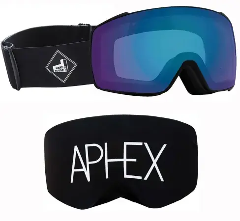 Günstig Aphex ORION THE ONE EDITION Magnet Schneebrille black strap/photochromatic revo blue Warehouse One