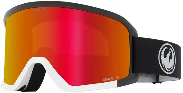 Expressversand Dragon DX3 PLUS Schneebrille nouveau black/lumalens red ion + lumalens dark smoke Warehouse One