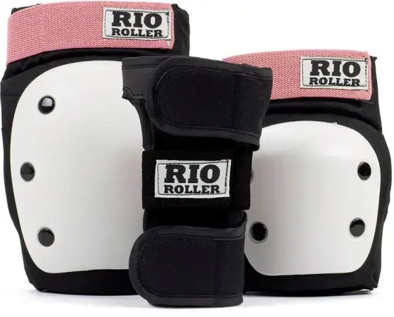 Rio roller TRIPLE Schonerset black/rose Warehouse One Schnäppchen