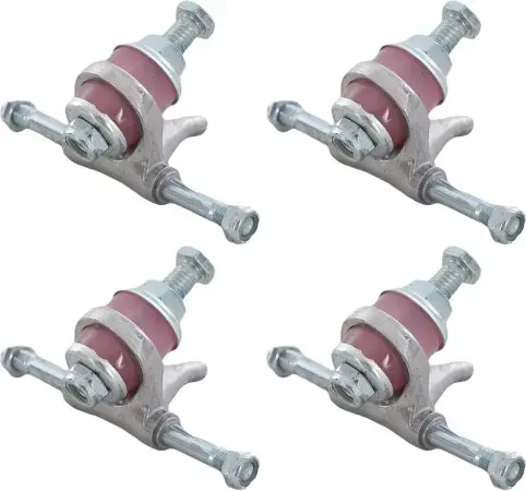 Impala QUAD SKATE Achse 4er-Pack silver rose Warehouse One Günstig