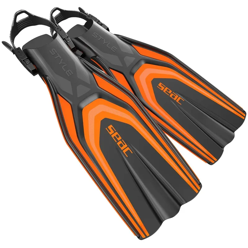 Expressversand Diving Fins Style Orange L-XL ~ 45-47 Seac 71-61O-L-XL