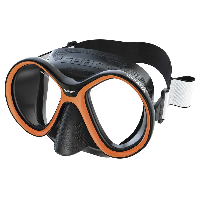 Diving Mask Chiara Black-Orange Seac 75-77O-SBL Wochenendangebot