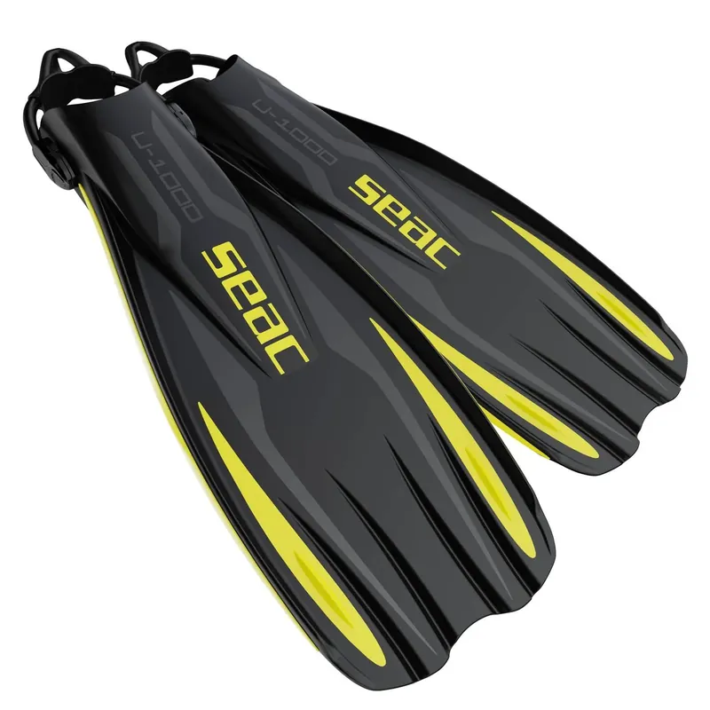 Diving Fins U-1000 Yellow XS-S ~ 34-36 Seac 71-55Y-XS-S Sonderaktion