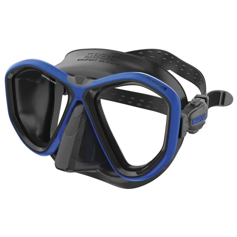 Versand Am Gleichen Tag Diving Mask Symbol Black-Blue Seac 75-70B-SBL