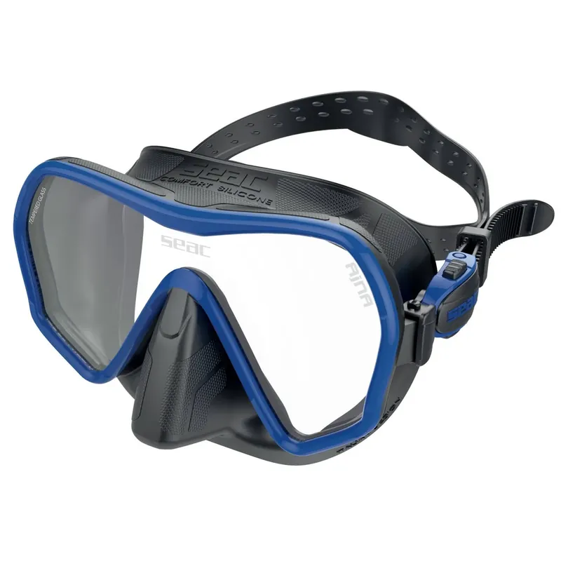 Diving Mask Ajna Black-Blue Seac 75-67B-SBL Heißes Angebot
