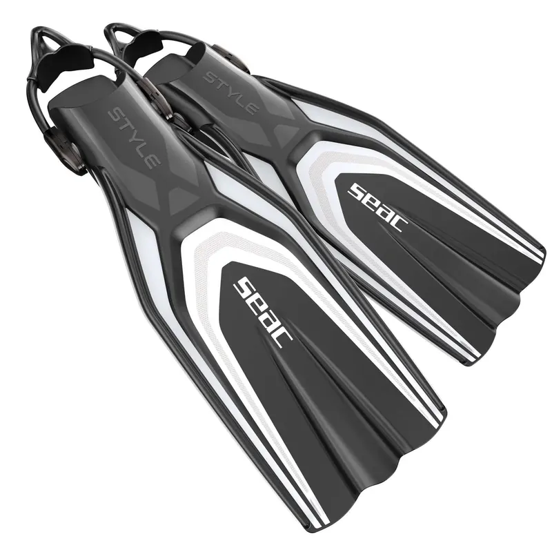 Diving Fins Style S White S-M ~ 39-41 Seac 71-62W-S-M Bestpreis