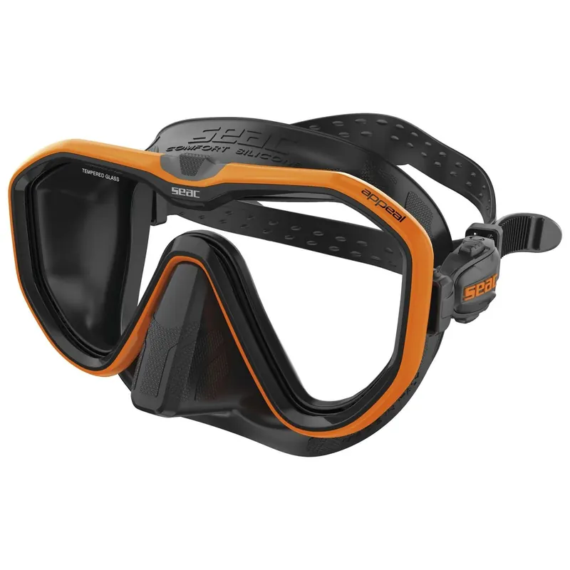 Diving Mask Appeal Black-Orange Seac 75-73O-SBL Wochenendangebot
