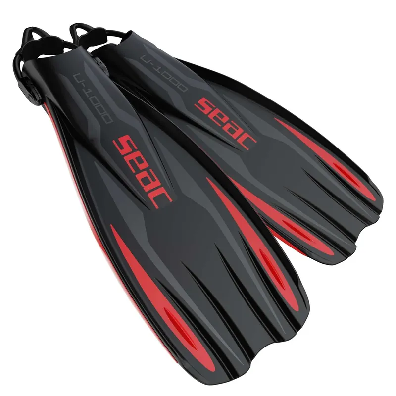 Super-Preis Diving Fins U-1000 Red S-M ~ 37-39 Seac 71-55R-S-M