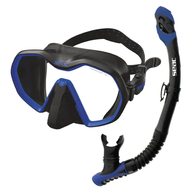 Diving Set Bis Icona Reverse Dry Black-Blue Seac 89-96NB Finale Aktion