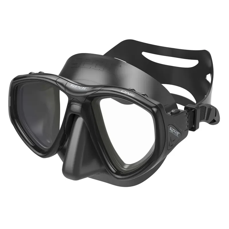 Ausverkauf Diving Snorkeling Mask One Black Seac 9449N