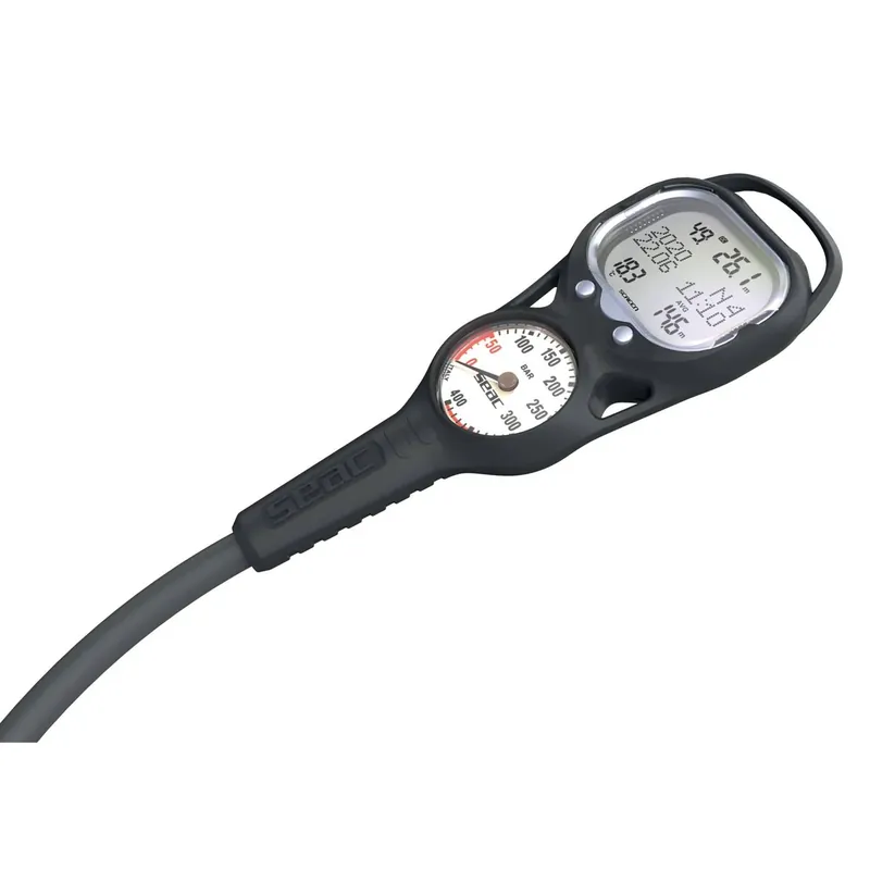 Zertifiziert Console Screen Black Pressure Gauge Bar Seac 160-12