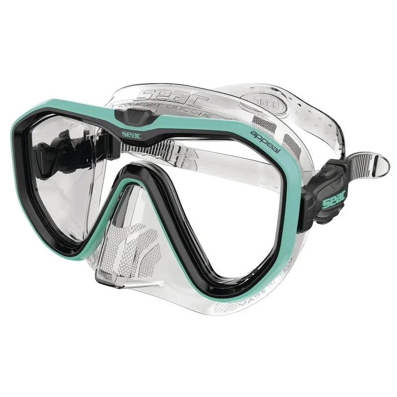 Neu Im Sortiment Diving Mask Appeal Clear-Tiffany Seac 75-73TI-SKL